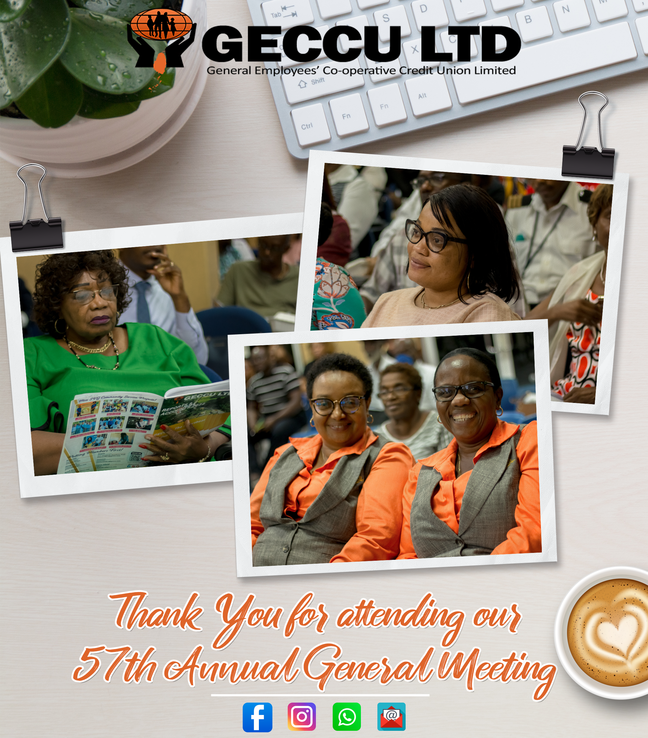 Thank You for attending our 57th AGM