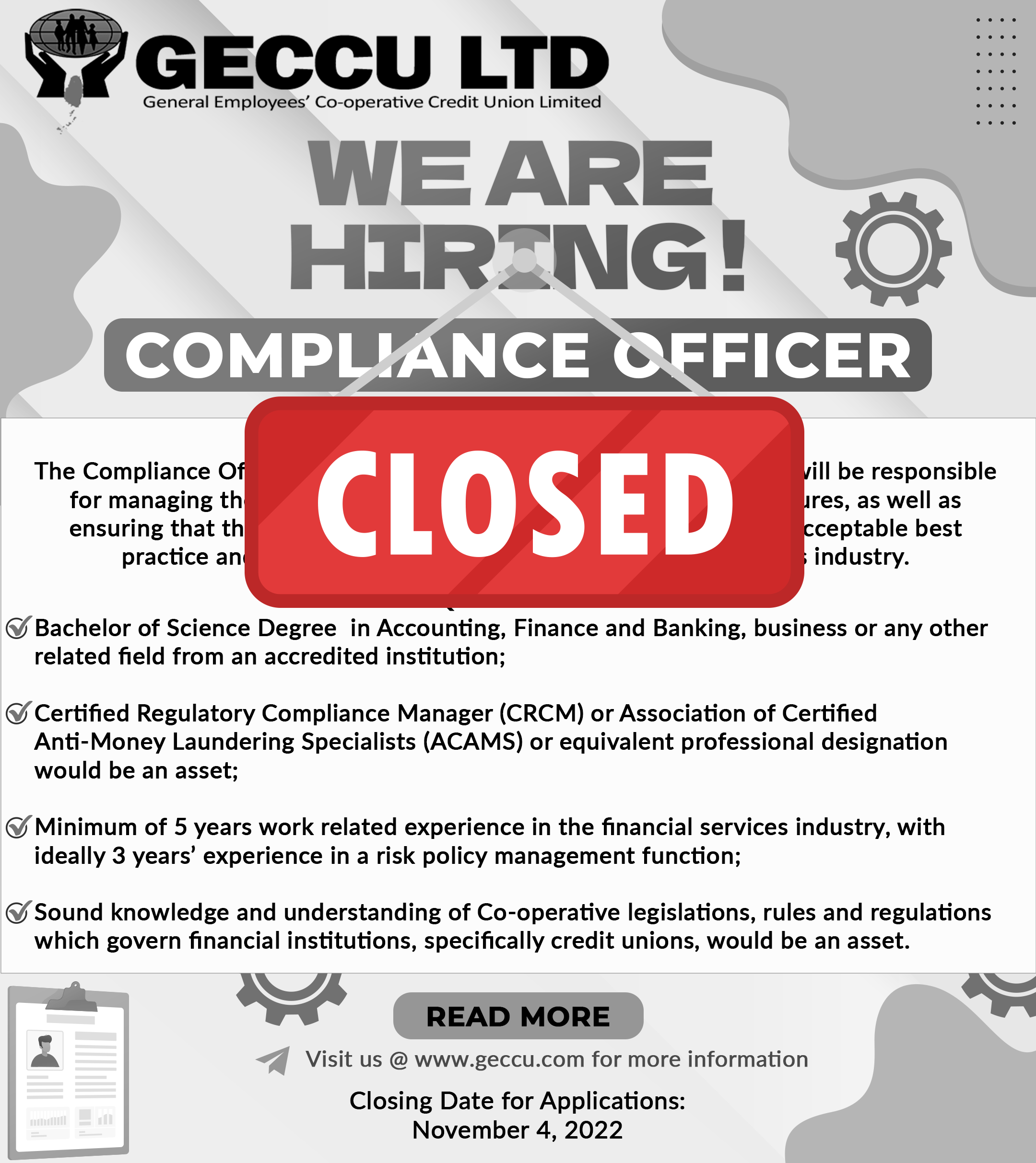 Compliance Officer