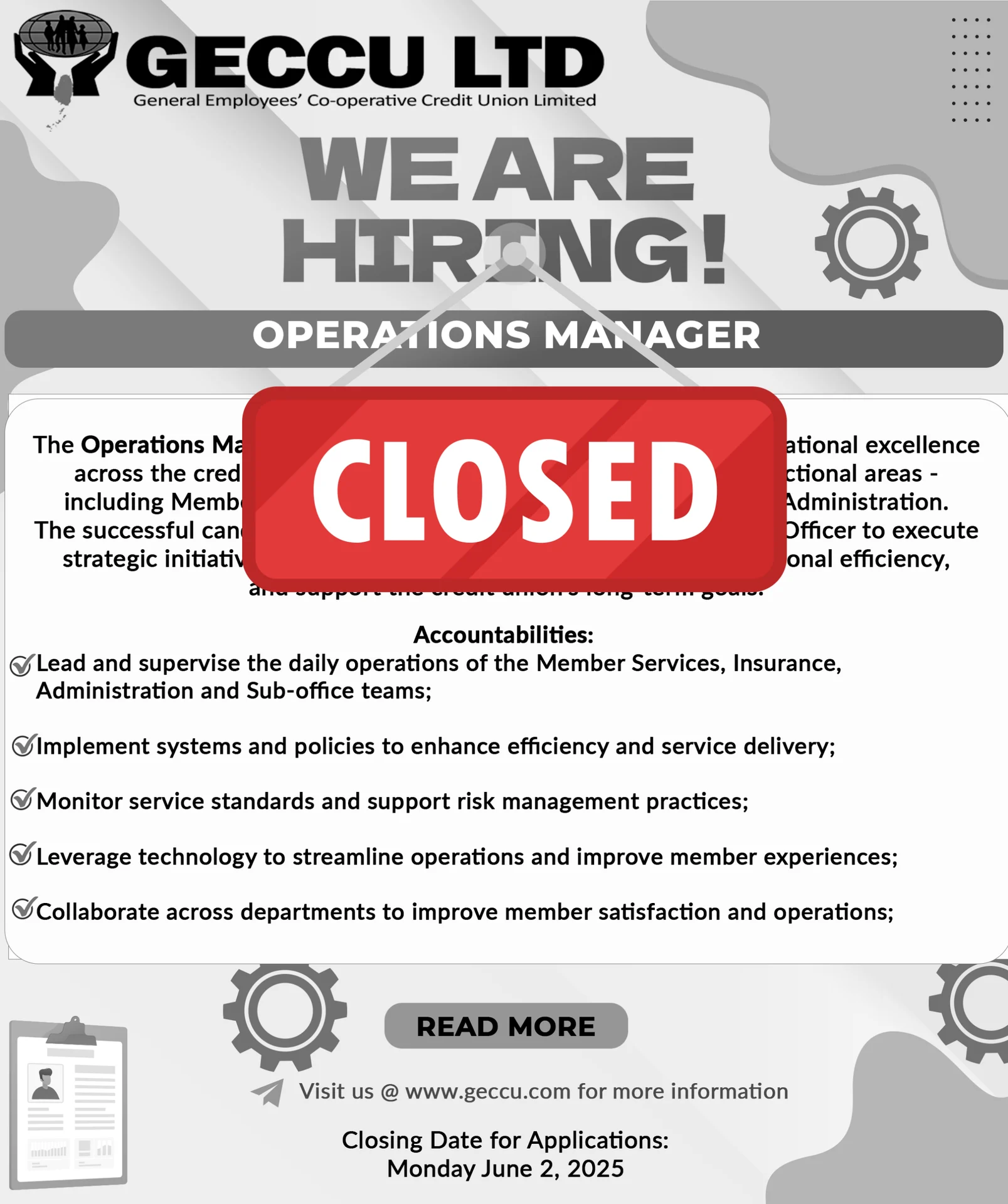 Operations Manager