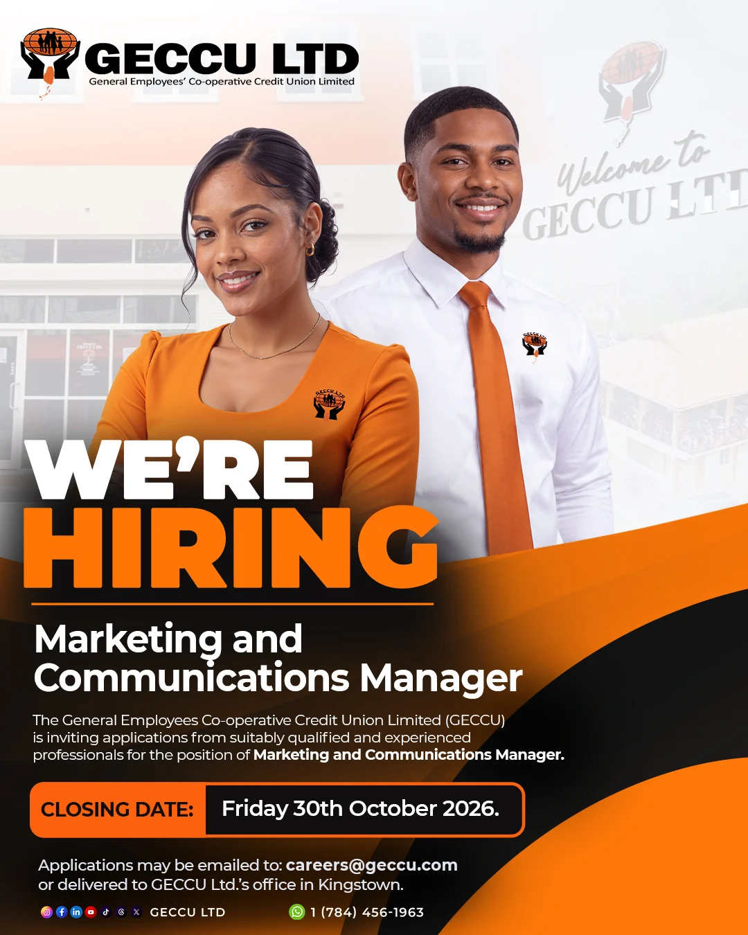 Marketing and Communications Manager